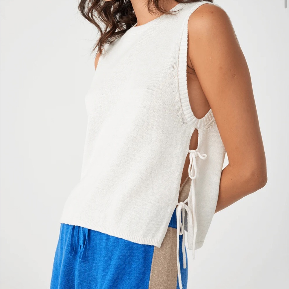 Arcaa POPPY COTTON LINEN TANK